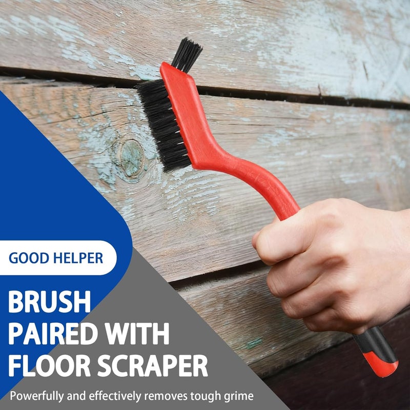 Frebuta 4"Razor Blade Floor Scraper with Long Handle,61in Adjustable Floor Scraper Heavy Duty with 10PCS Extra Metal Blades Paint Scraper for Cleaning Stickers Gum Glass Wall Tile Linoleum Stove Top - Image 5